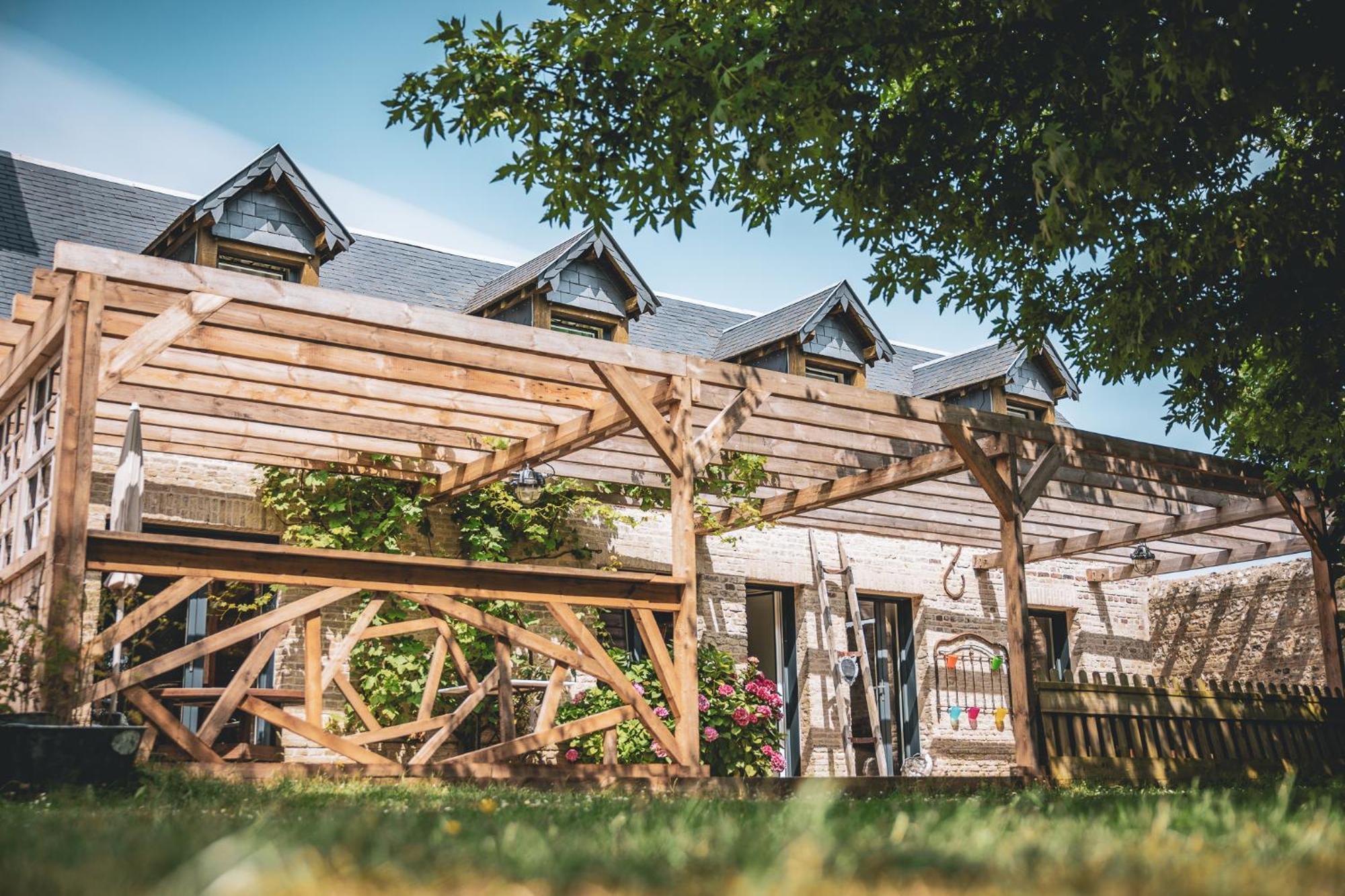 Ecolodge Entre Mer & Campagne - Maison Et Chambres D'Hotes - Le Havre Honfleur Etretat Octeville-sur-Mer Exterior photo